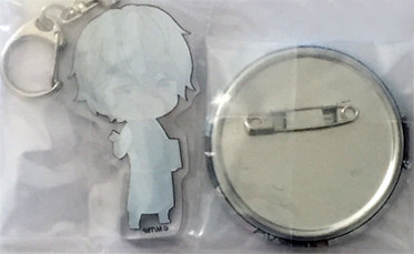 B-PROJECT -Kodou Ambitious- Badge and Acrylic Keychain (Tomohisa Kitakado) Back [Pre-owned]
